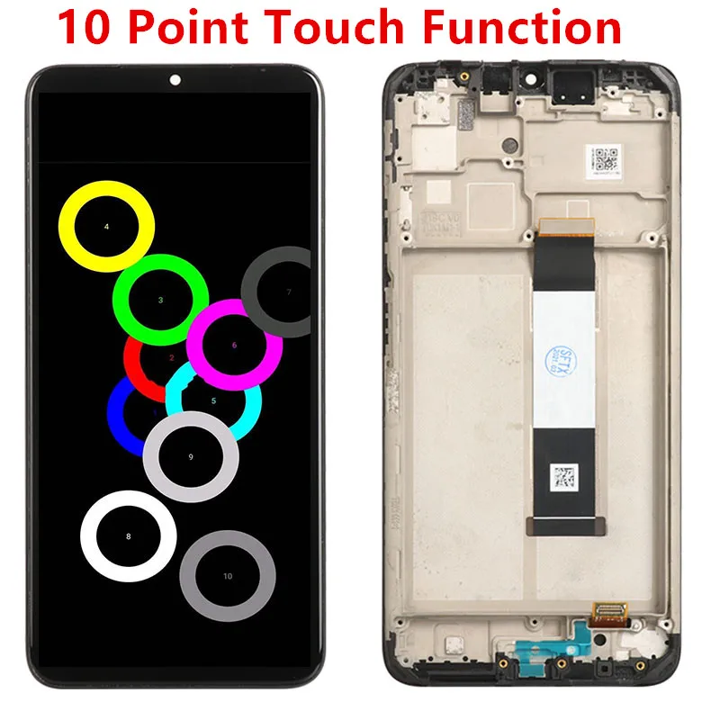 Дисплей для Xiaomi Poco M3 ЖК-дисплей с тачскрином и 10-точечным касанием M 3 M2010J19CG