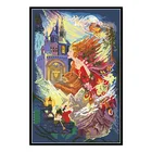 Набор для вышивки крестиком Magical Castle, непечатанный холст для рукоделия, 11 14CT, наборы для вышивки своими руками, ремесла, домашний декор, картины