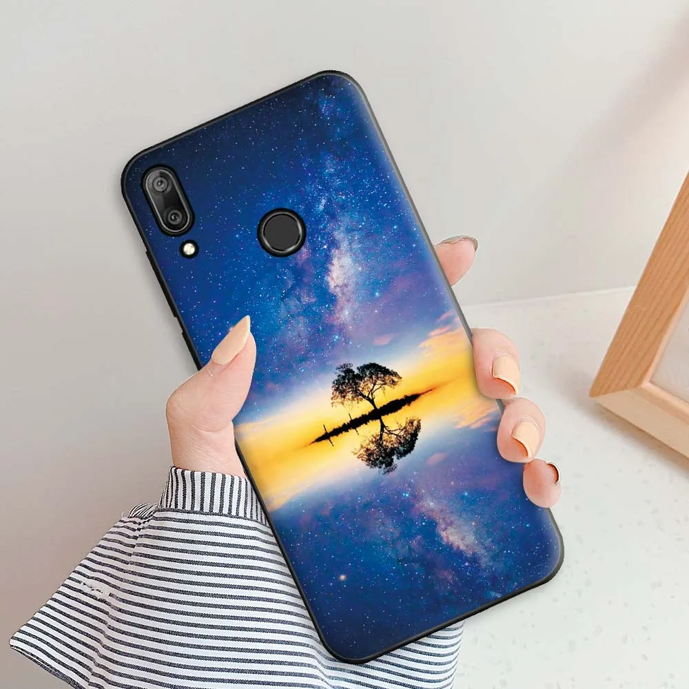 case for huawei y7 2019 case huawei y7 2019 silicone 6 26 inch soft tpu back cover case for huawei y7 2019 y 7 2019 coque angel free global shipping