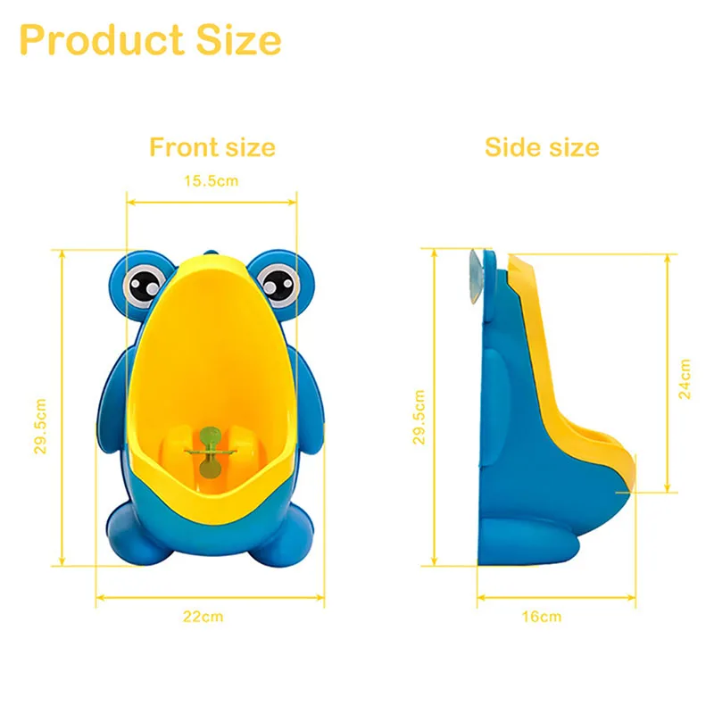 Новое поступление Детский горшок для мальчика туалет обучающая лягушка Детская подставка вертикальный
