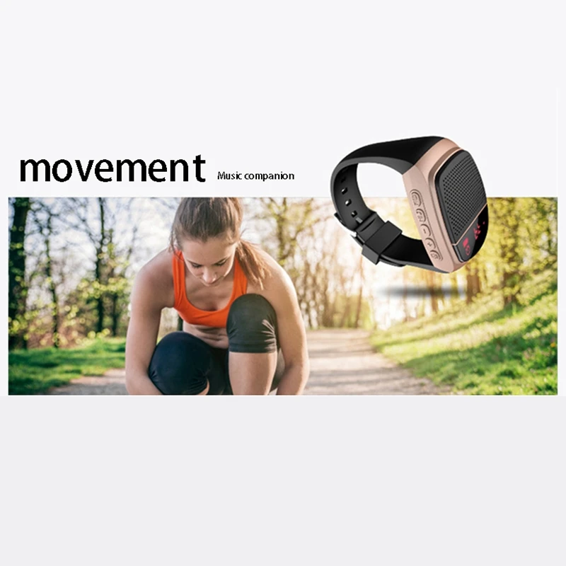 B90 Bluetooth динамик часы многофункциональный портативный спортивный Смарт Браслет