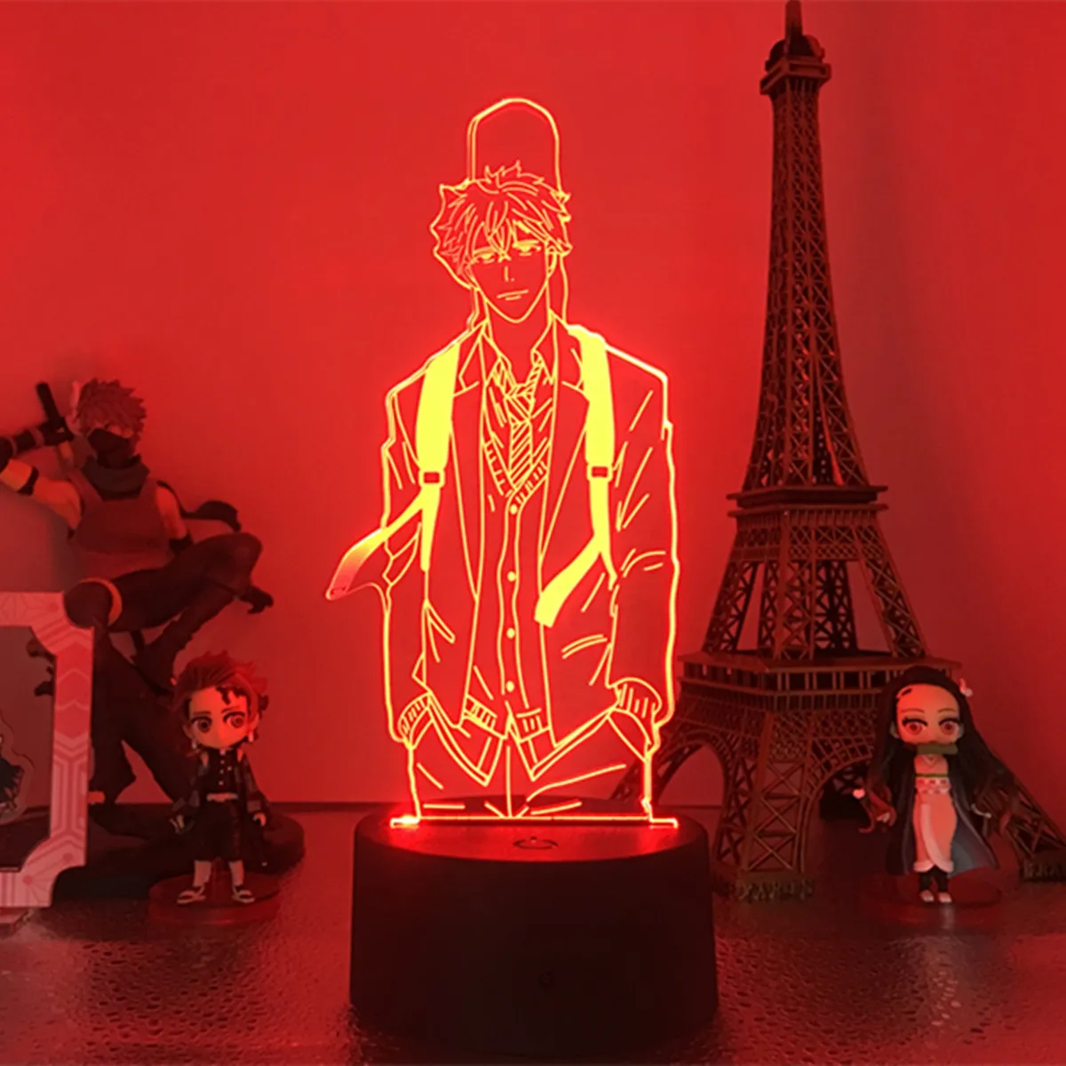 

Japanese Haikyuu Figure Anime Led Night Lights 3D Lamp Haikyuu Led Light Table Lamp for Child Home Decor Kids Gifts