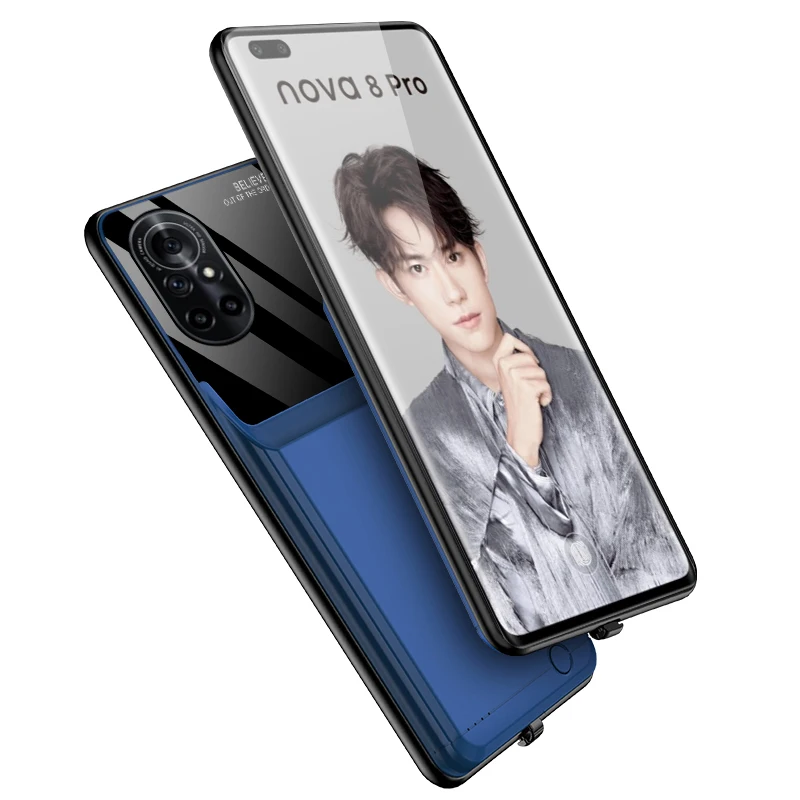 

10000 Mah For Huawei Nova 8 Pro Battery Case And Power Bank Smart For Huawei Nova 8 Pro Battery Charger Case