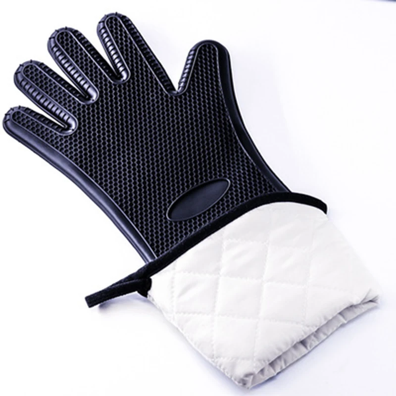 

Microwave Oven Baking Oven Special Silicone Gloves Anti-scalding Thickening Heat Insulation for Baking Kitchen Household Tools