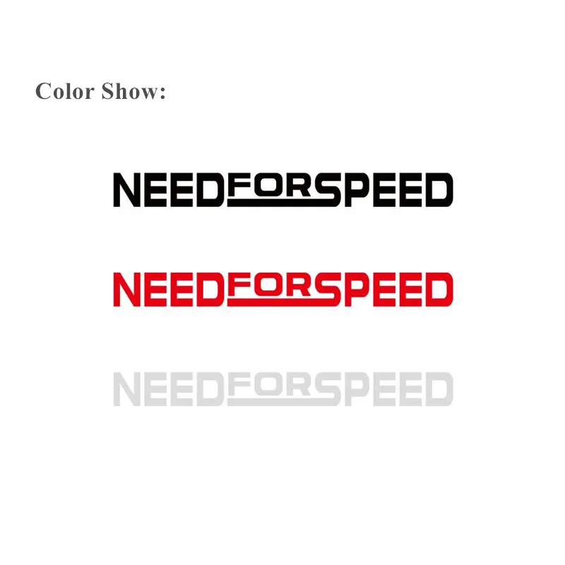 NEED FOR SPEED graphics виниловые наклейки для автомобиля на переднее лобовое стекло декоративные наклейки на двери и окна индивидуальные наклейки автомобильные аксессуары