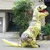 Золотой T-REX для взрослых, надувной костюм динозавра, карнавальный костюм для костюмированной вечеринки в виде животного, нарядное платье, комбинезон, костюм на Хэллоуин для женщин - Цвет: Золотой