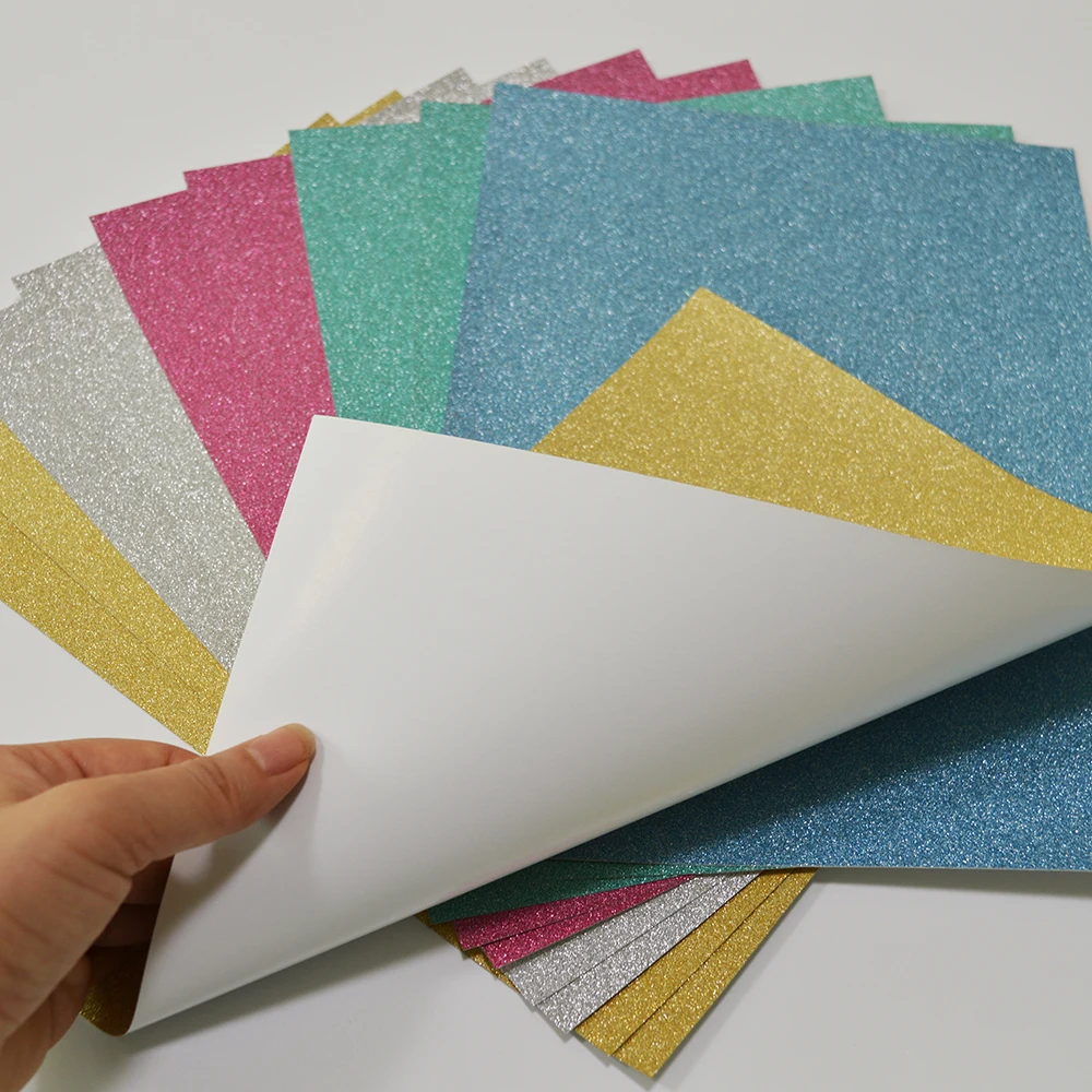 Myfoils A4 Блестящий с одной стороны Сияющий складной сплошной цвет бумаги дети