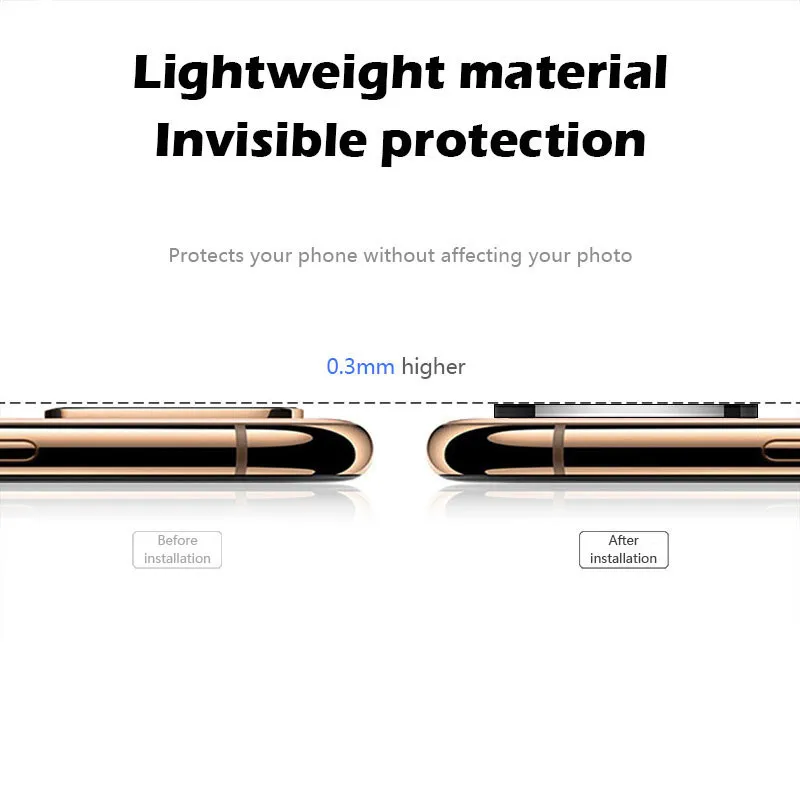 Металлический чехол для объектива iPhone xsmax xs xr x 10|Бамперы| |