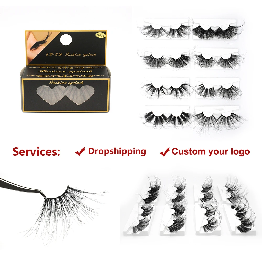 

Ресницы 3D норковые для наращивания, густые пушистые Многоразовые Накладные ресницы 70 мм, 1 шт.