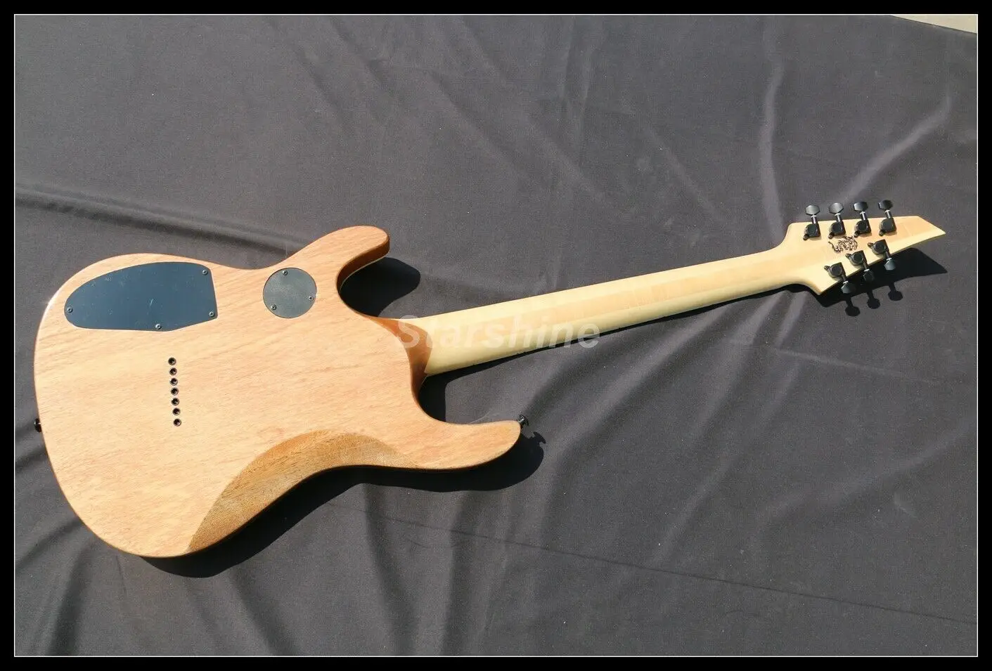 Starshine 7 струн электрогитара стеганая клен целлулоидная вязка красный | Спорт и