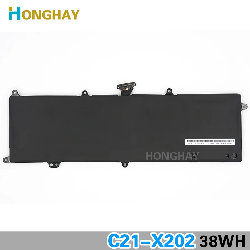 HONGHAY C21-X202 Аккумулятор для ноутбука ASUS VivoBook S200 S200E X201 X201E X202 X202E S200E-CT209H S200E-CT182H S200E-CT157H