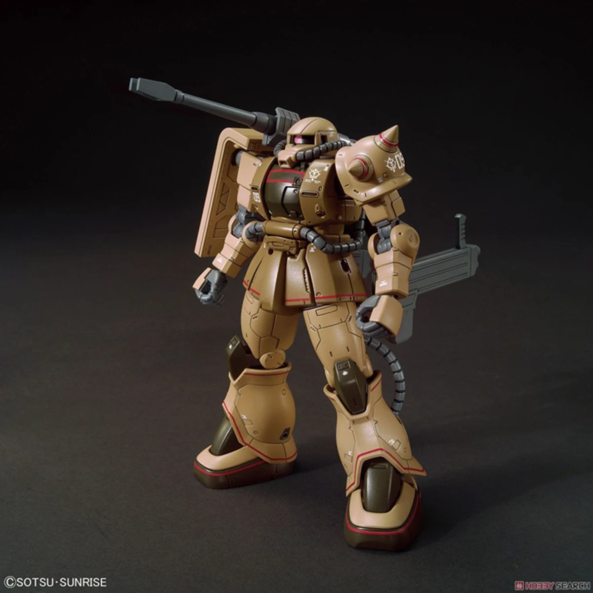 Original Bandai HG GTO 019 1/144 MS-06CK Zaku Zagu Cannon Assembly Action Figureals Brinquedos Model | Игрушки и хобби