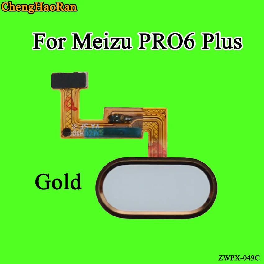 ChengHaoRan 1pcs For Maizu Pro 6 plus Fingerprint scanner Sensor Home Return Key Menu Button Flex Cable Ribbon | Мобильные телефоны
