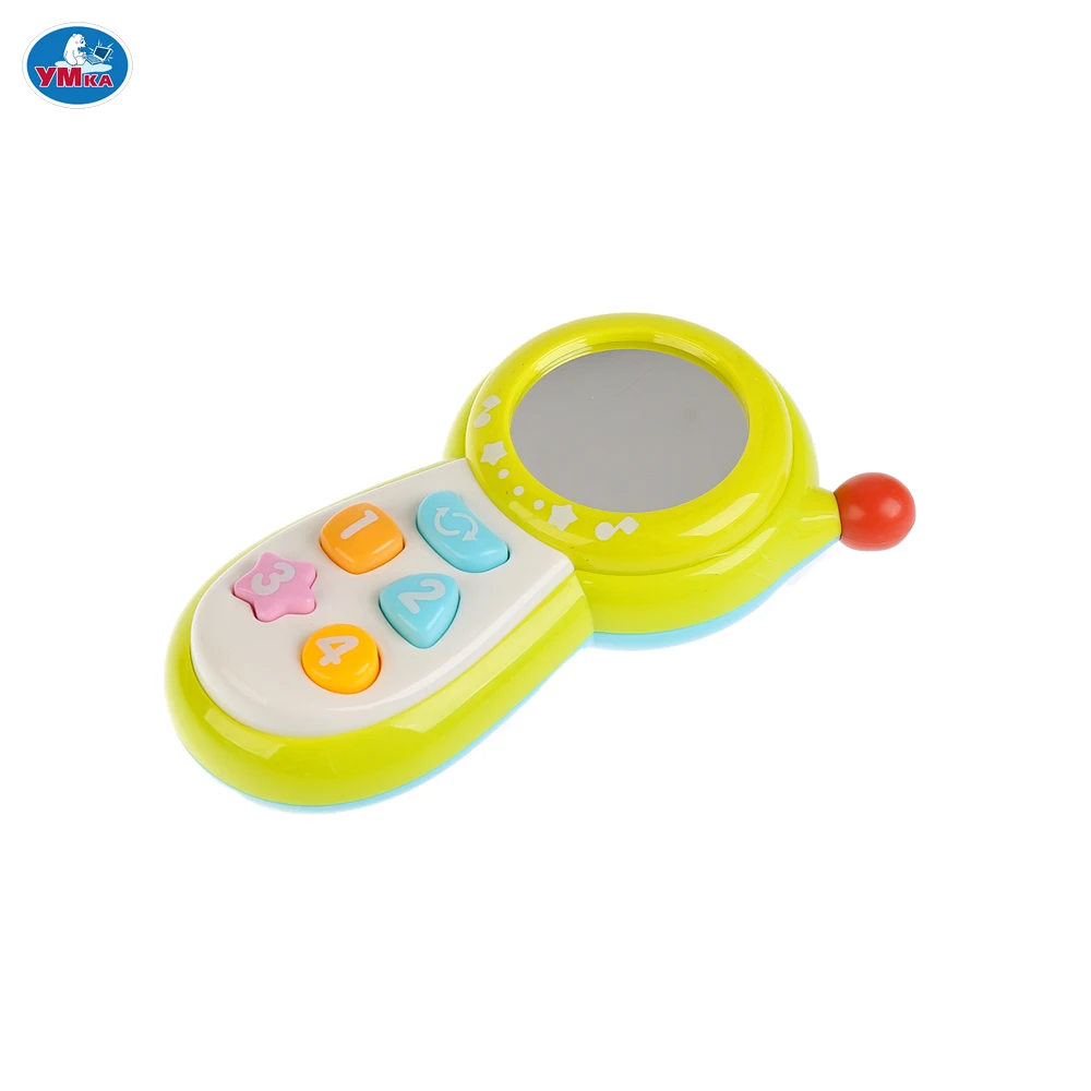 Развивающий телефон УМКА с зеркальцем Малышарики 7 песен из м/ф 3 режима 279667 |