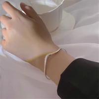s925 sterling silver irregular wave womens bracelet bracelet 2021 jewelry boutique handpiece for a lightweight woman only