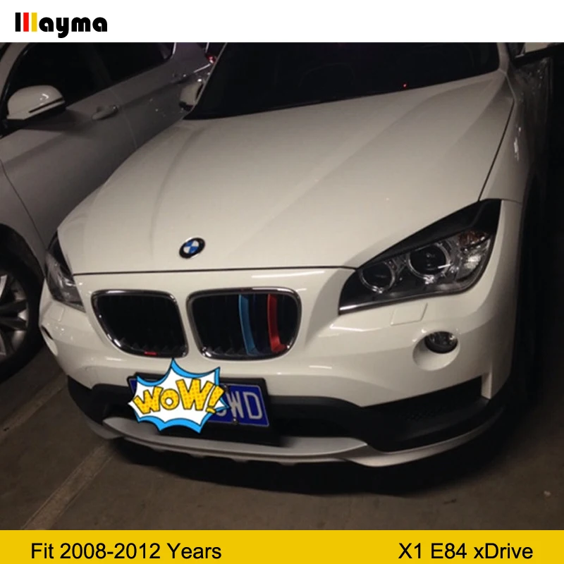 Автомобильные брови из углеродного волокна для BMW X1 sDrive18i xDrive20i 25i 28i 35i 2008-2015 года