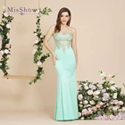 Вечерние платья-футляр с юбкой-годе, длинное кружевное платье до пола с аппликацией