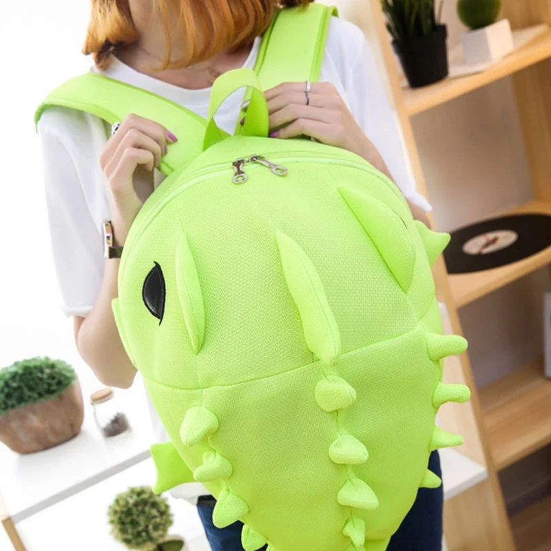 

Children Cartoon 3D Dinosaur Backpack Students Cute Schoolbag Kid Christmas Gift 20CA