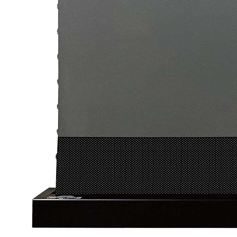Выдвижной Электрический Напольный экран Vividstorm 84 дюйма CLR с акустической системой