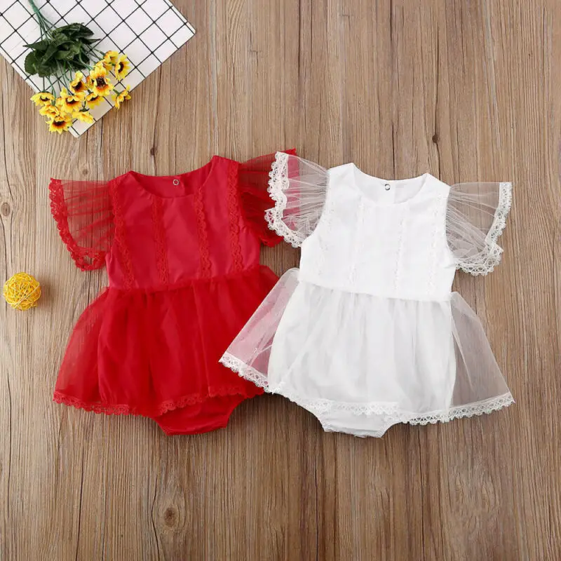 2020 г. Платье принцессы для маленьких девочек платье боди с оборками и короткими