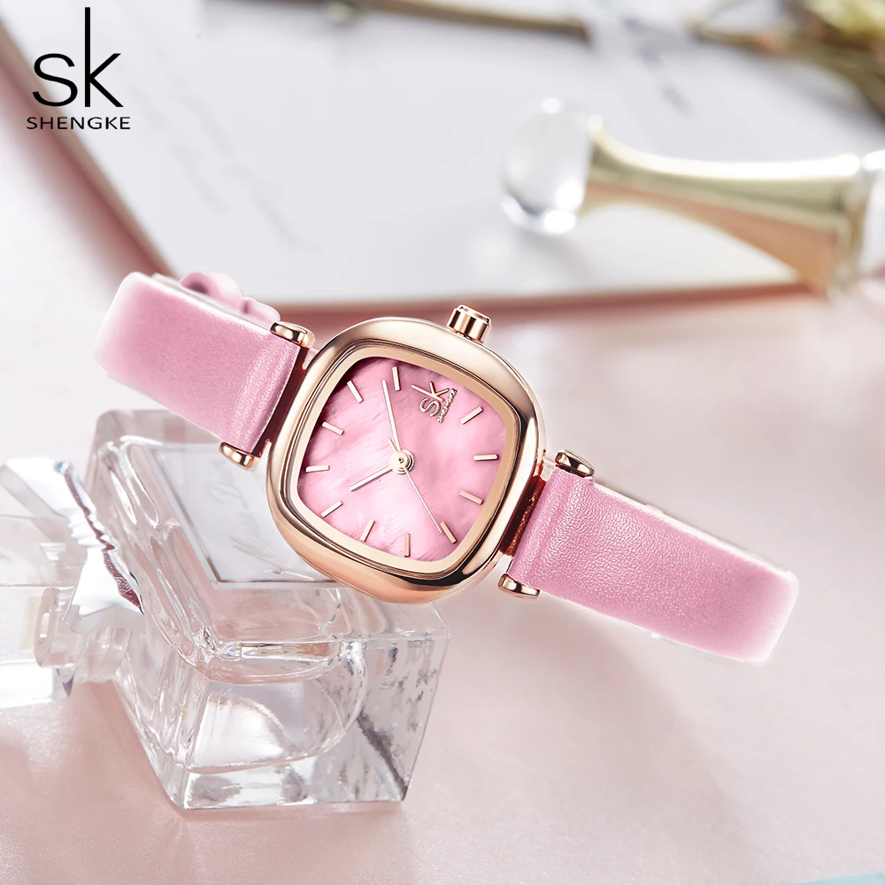 ShengCasual женские часы кожа кварцевые женские часы женские наручные часы Relogio Feminino Bayan Kol Saati подарок
