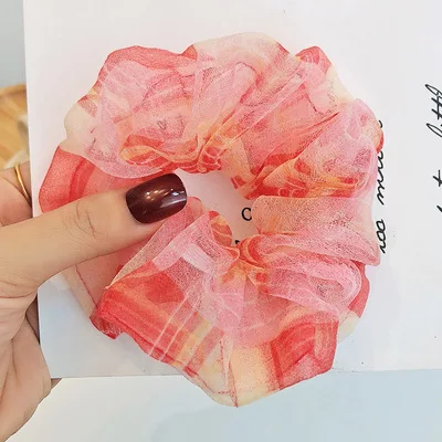 Повязка для волос в клетку с крупным кишечником |