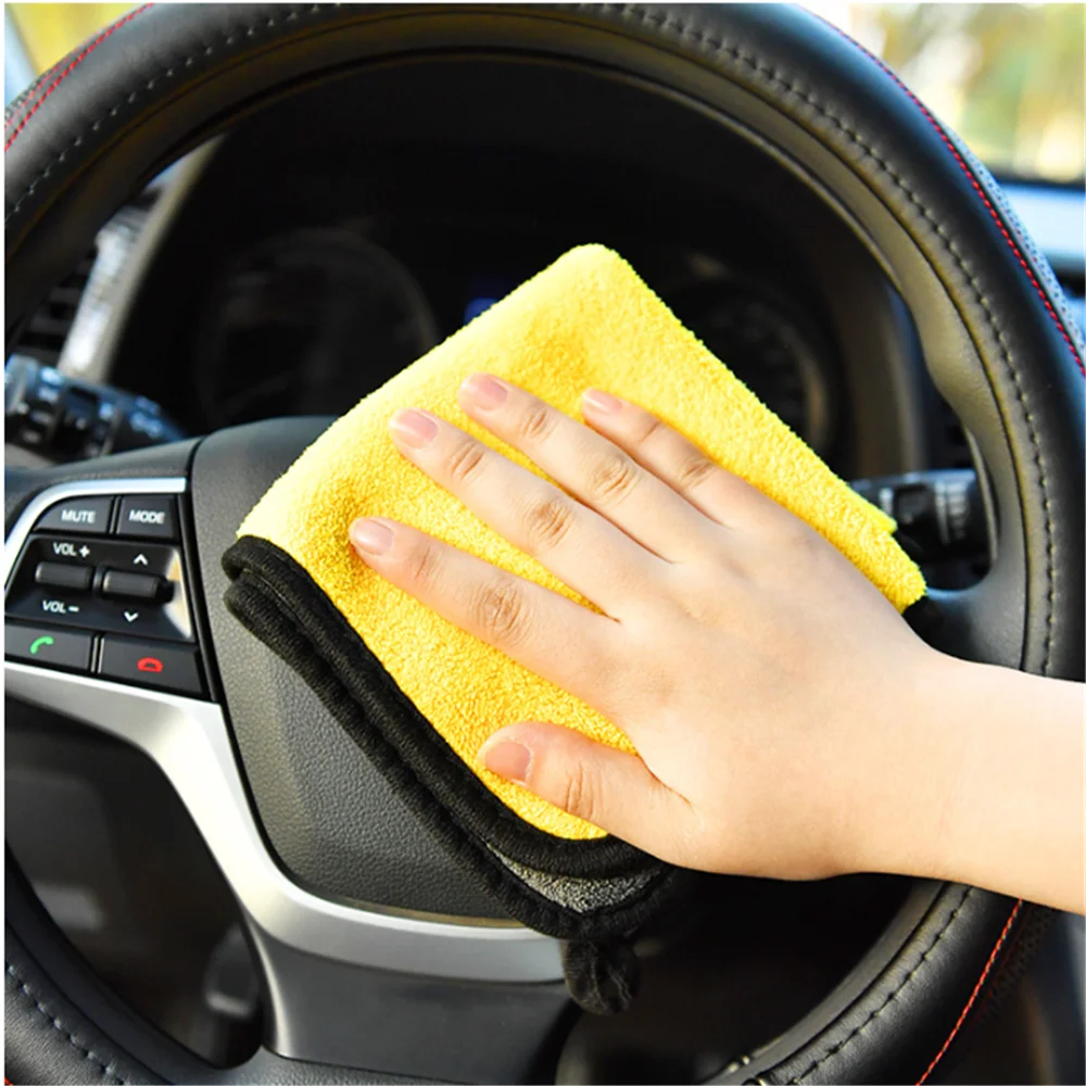 

1pcs Car Wash Microfiber Towel for Citroen C2 C3 C4 Picasso C5 C4L C-QUATRE c-Elysee c5 c3-xr c2 Numero 9