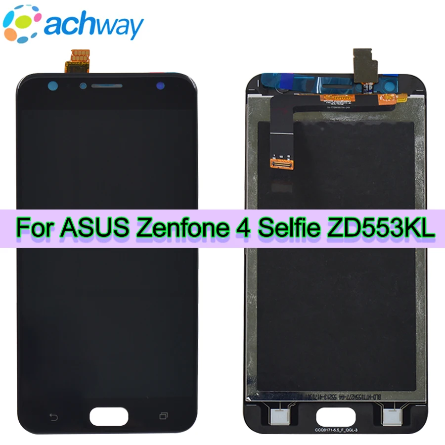 Высококачественный ЖК дисплей для Asus Zenfone 4 Selfie ZD553KL + дигитайзер сенсорного