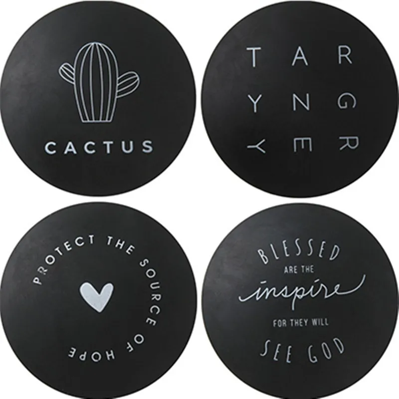 4 шт. детские наклейки против столкновения с roomHandle скандинавские настенные