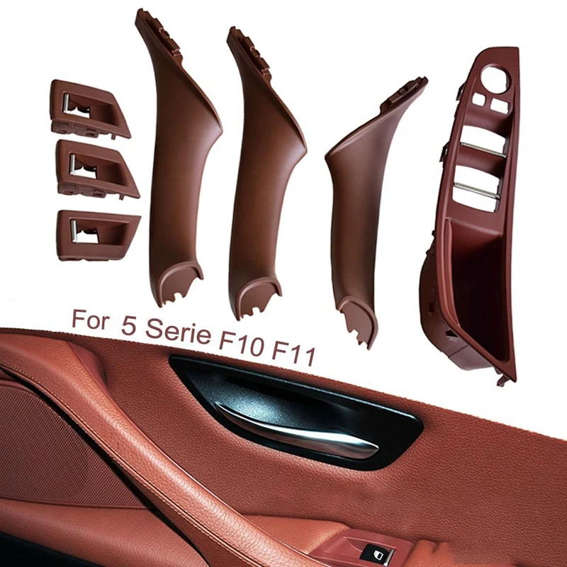 RHD Car Interior Door Handle Inner Panel Pull Trim Cover for -Bmw 5 Serie F10 F11 520 525 | Автомобили и мотоциклы