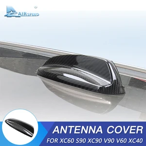 AIRSPEED для Volvo XC60 XC90 S90 V90 V60 XC40, аксессуары из углеродного волокна, искусственная Обложка, Стайлинг автомобиля