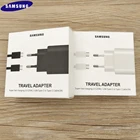 Оригинальное устройство для быстрой зарядки Samsung, устройство для быстрой зарядки, 25 Вт, для Samsung GALAXY S21, S20, FE Note 10, A52, A72, A80, A90