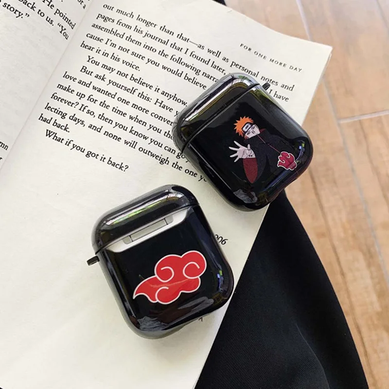 

Anime Naruto Shockproof Sleeve Plastic Cases for Airpods 1 2nd Luxury Protective Earphone Cover Case for Apple Airpods Case 1&2
