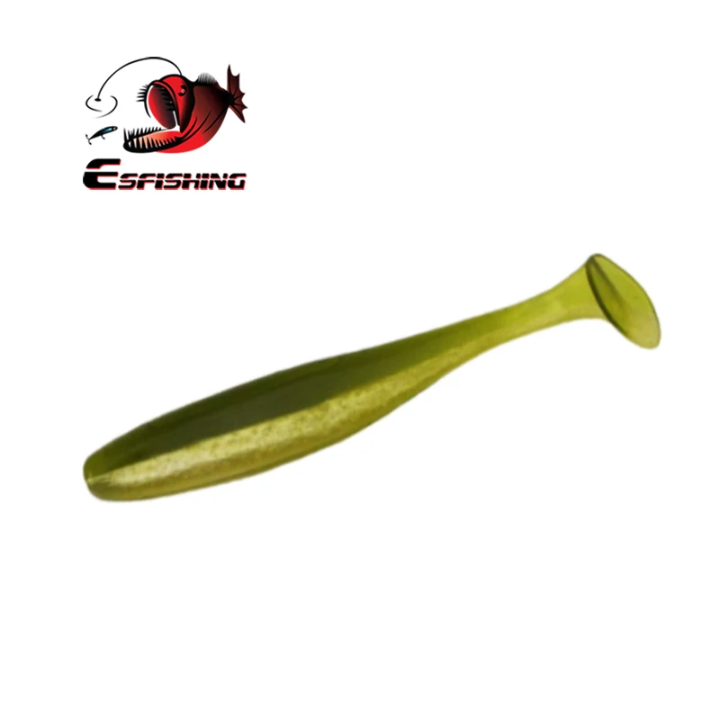 ESFISHING рыболовные приманки мягкие приманки Es Easy Shiner 50 мм 76 мм 100 мм 180 мм большие приманки для Форели Приманка Crankbait Iscas искусственные