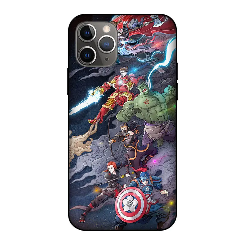 

Disney Marvel Avengers Creative Men's Phone Case for iPhone 6S/6SP/7/8P/SE/X/XR/XS/XSMAX/11/11Pro/11PROMAX Boys Phone Cover
