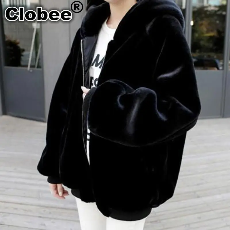 Pelliccia donna 5XL 6XL 7XL плюс размер пальто из искусственного меха для женщин 2019 зимняя