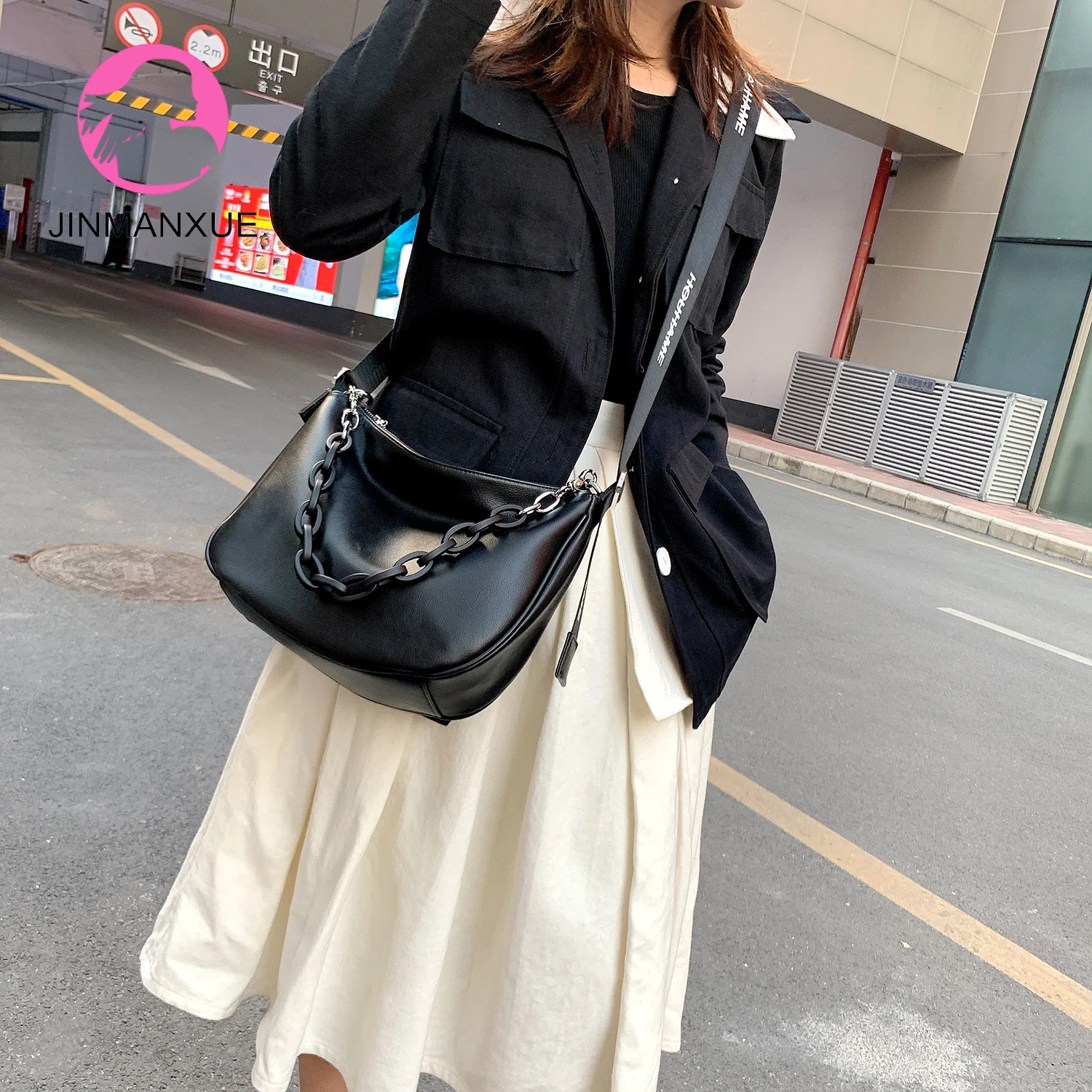

Fashion Casual Ladies Shoulder Bags For Women New Luxury Handbags Large Capacity Crossbody Bag Leather Top-Handle Bag