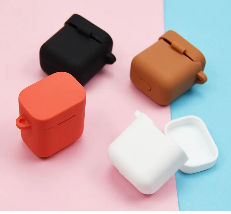 Силиконовый чехол для Xiaomi Airdots Pro True Wireless Bluetooth наушники противоударные сумки Air