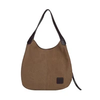 casual canvas shoulder bag women 2020 totes bags women bag large capacity high quality handbag fashion wild ladies bags
