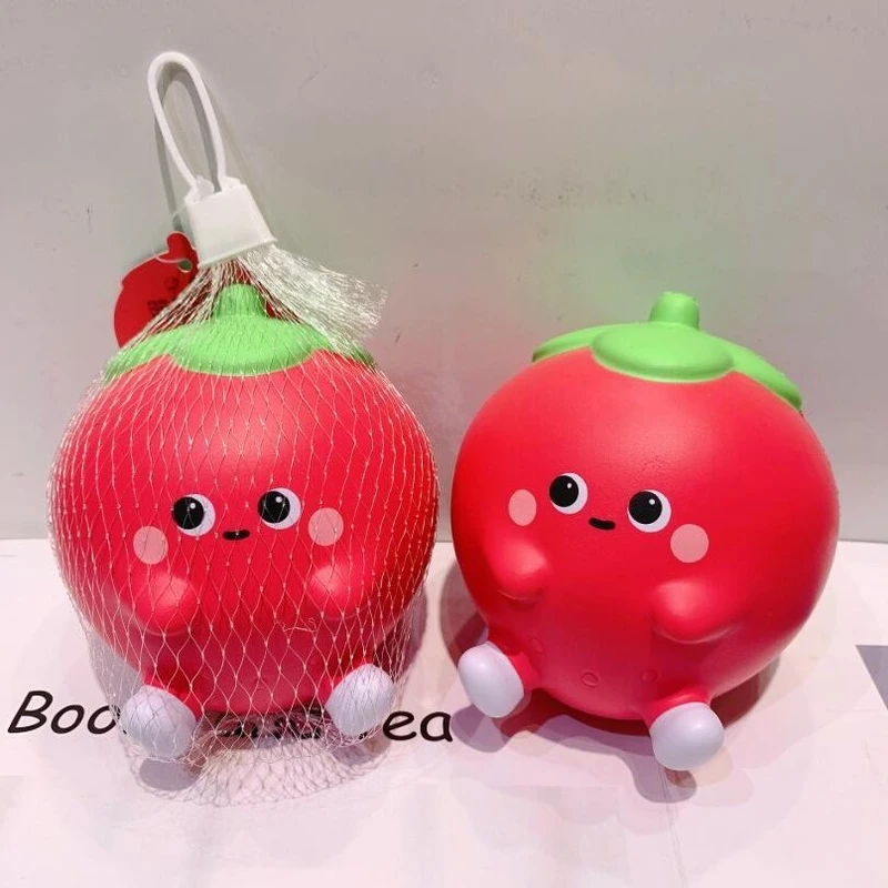 Enlarge Fidget Toys For Children Simulation Fruits Antistress Vent Animals Kawaii Soft Stress Slow Rebound Not Broken Gift For Adults 18