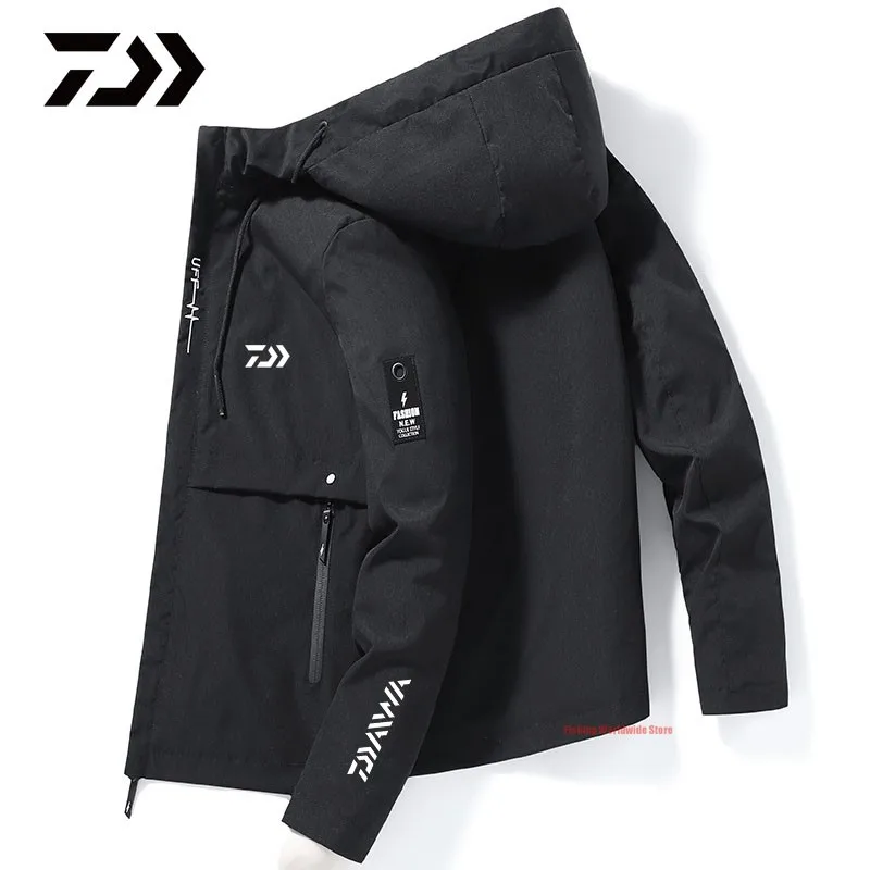 

Summer Autumn Daiwa Fishing Clothing Long Sleeve Fishing Wear Sunscreen Breathable Anti Mosquito Quick Dry Fishing Jackets