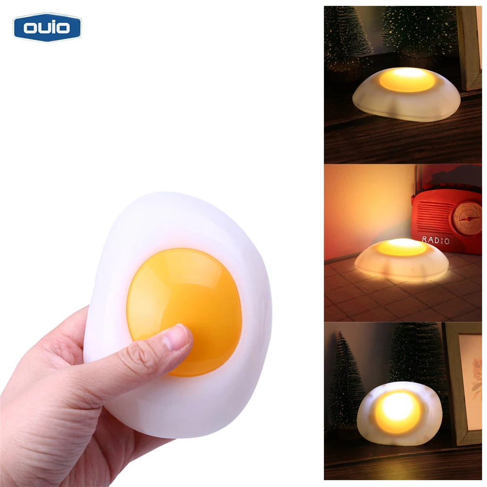 Светодиодный Ночной светильник в виде яиц семейные вечерние украшения для