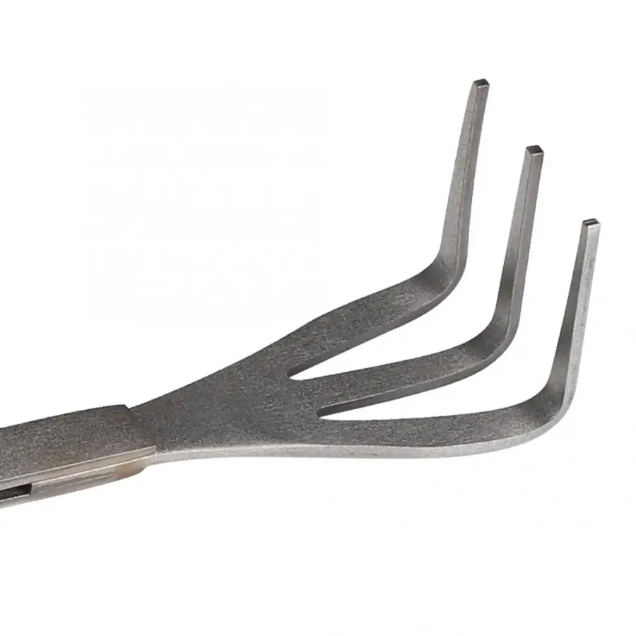 2 в 1 из нержавеющей стали бонсай и садовый инструмент корень грабли +