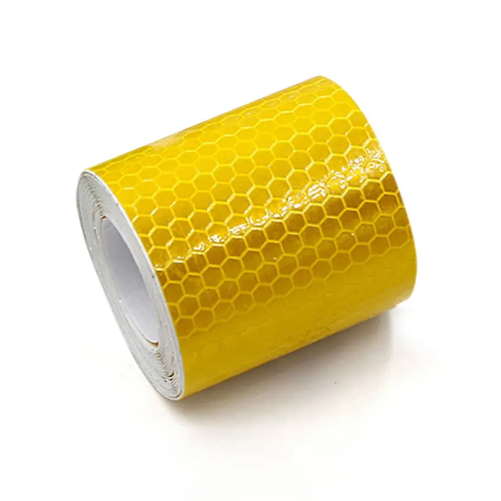 

Wholesale 5cm*3m Safety Mark Reflective Tape Stickers Car-styling Self Adhesive Warning Tape Automobiles Motorcycle Reflective