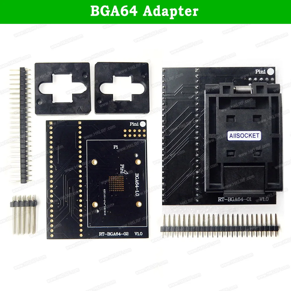 BGA63 BGA64 BGA48 BGA169-01 Programmer Adapter Socket For RT809H EMCC Nand Flash Programmer