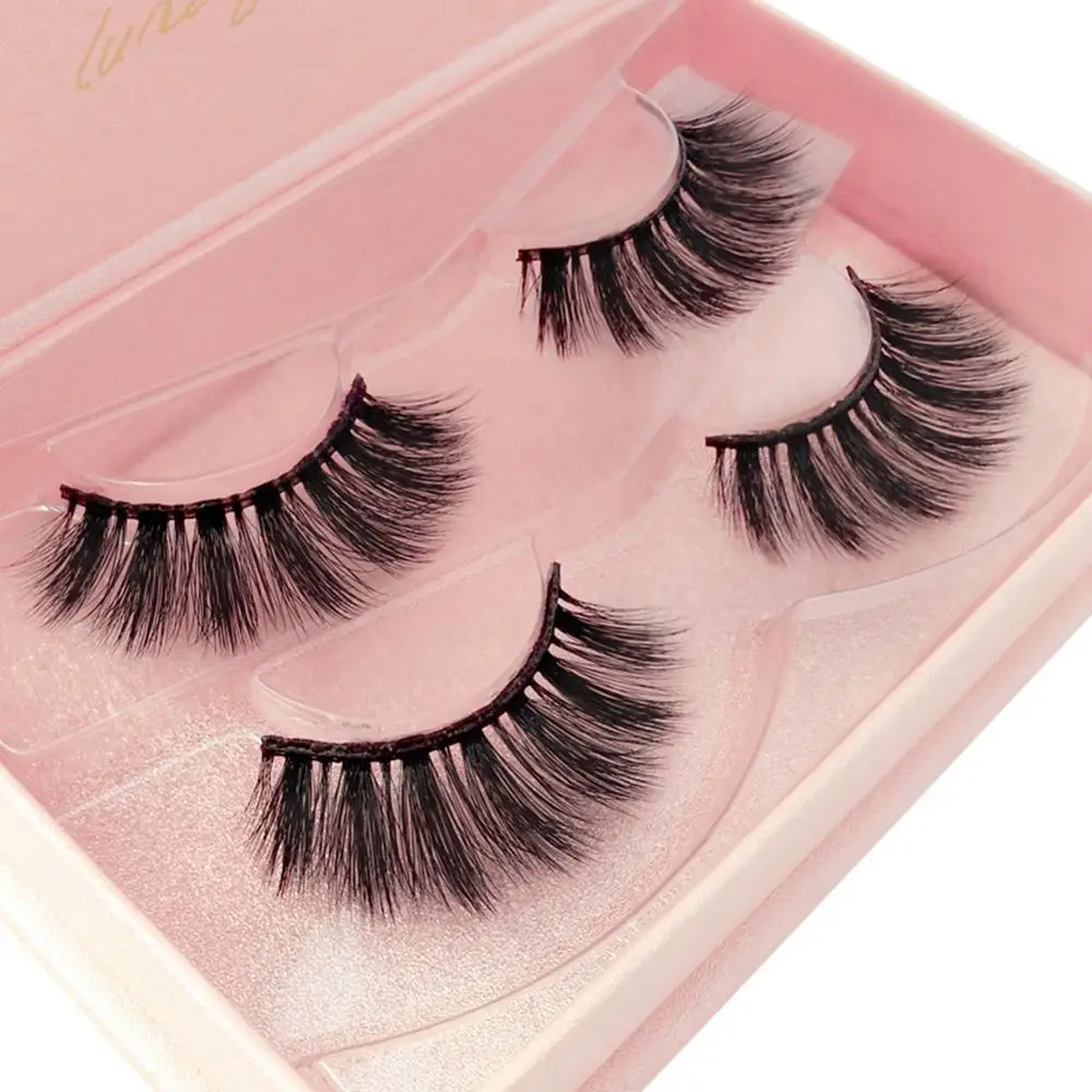 Ручной работы многоразовые натуральные ресницы Популярные Накладные для