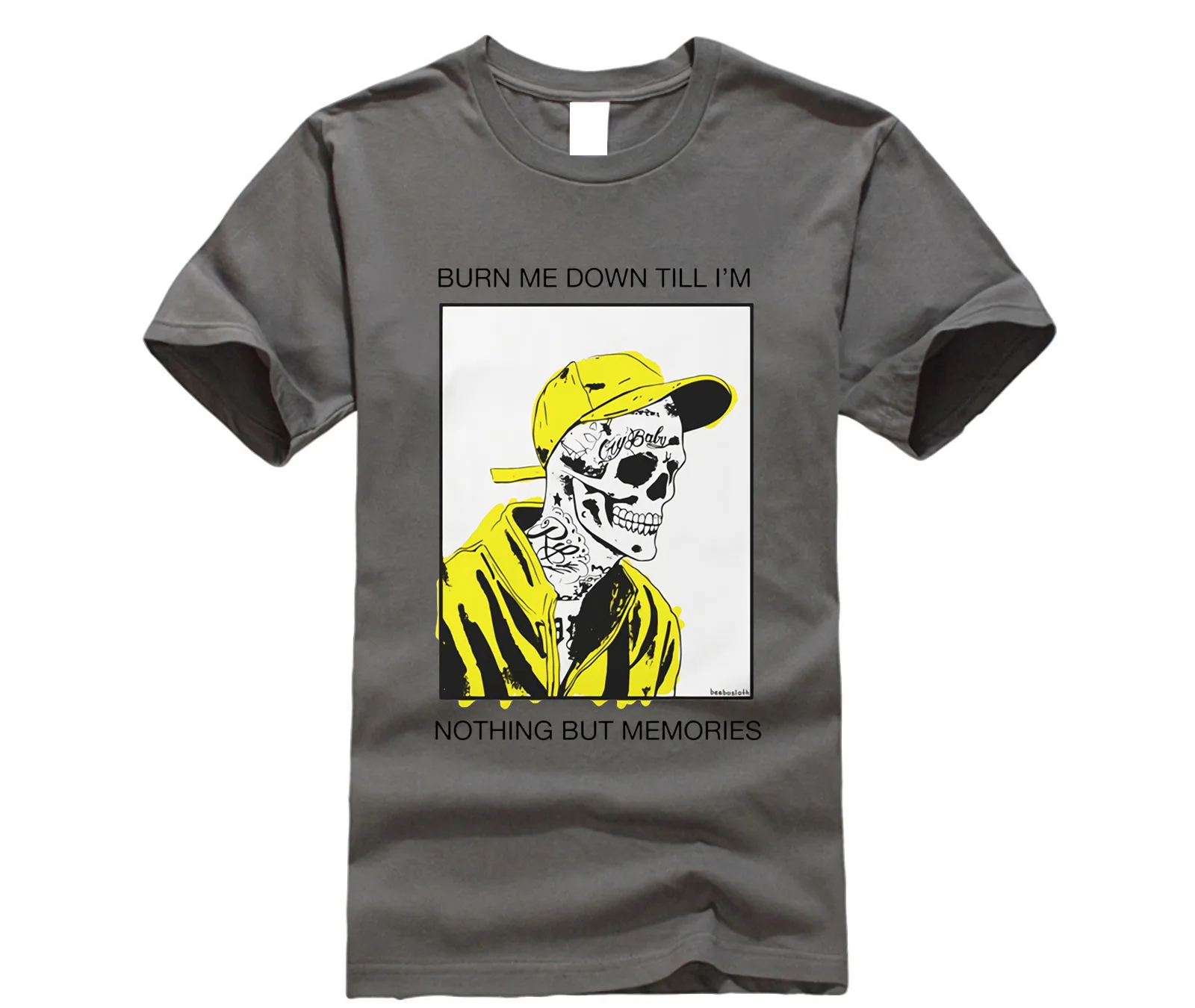 Lil футболка с открытым носком брендовая модная Homme Hip Hop Cool Hipster бренд высокое
