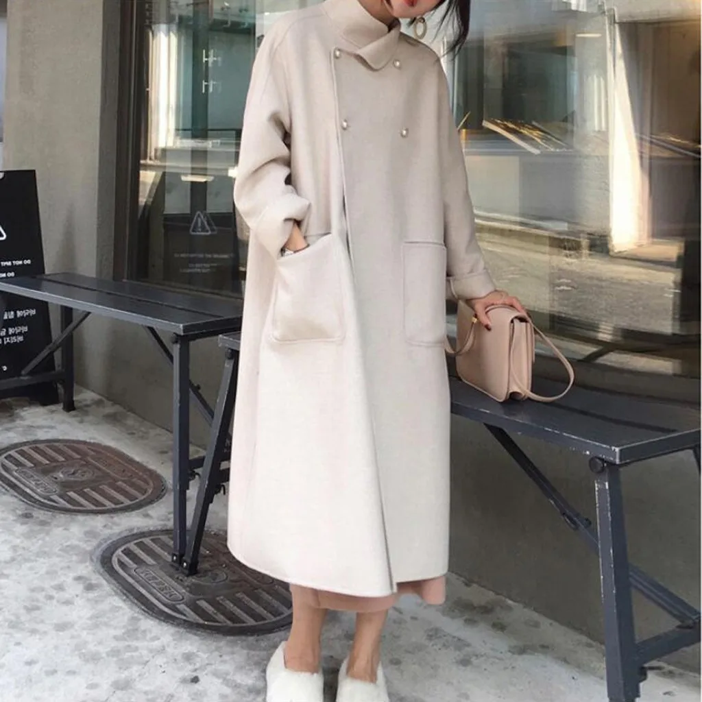 Женская ветровка куртки и пальто модный Женский Повседневный Свободный кардиган