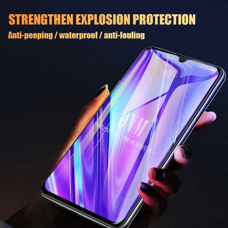 Антишпионское закаленное стекло для OPPO Realme X2 Pro Полное покрытие защита экрана
