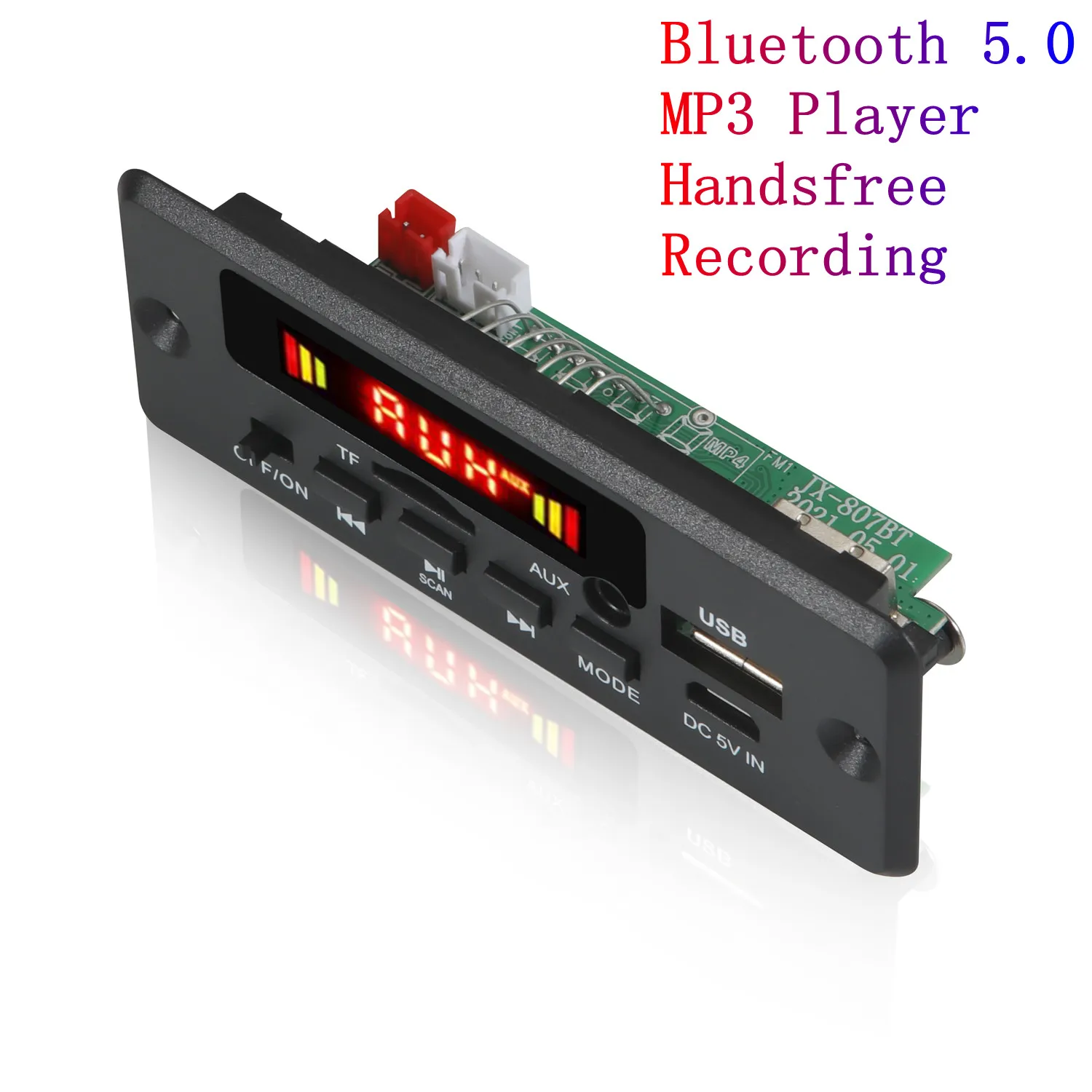 BT Tf USB FM Aux Радио MP3 плеер встроенный Автомобильный Bluetooth гарнитура декодер плата